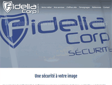 Tablet Screenshot of fideliacorp.fr